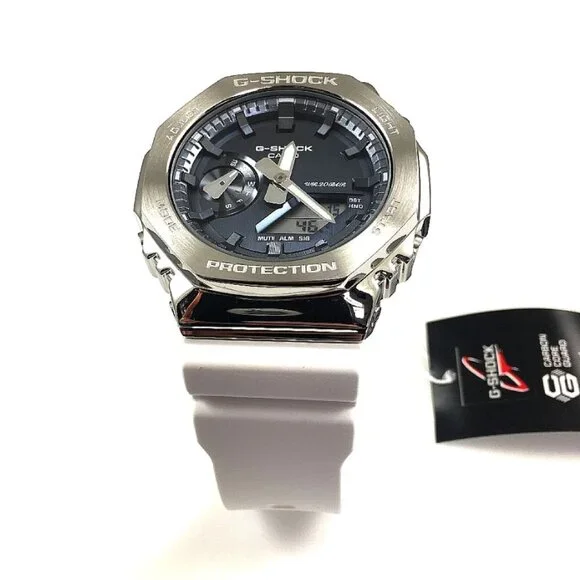 Casio G-Shock Metal Covered Analog Digital Watch